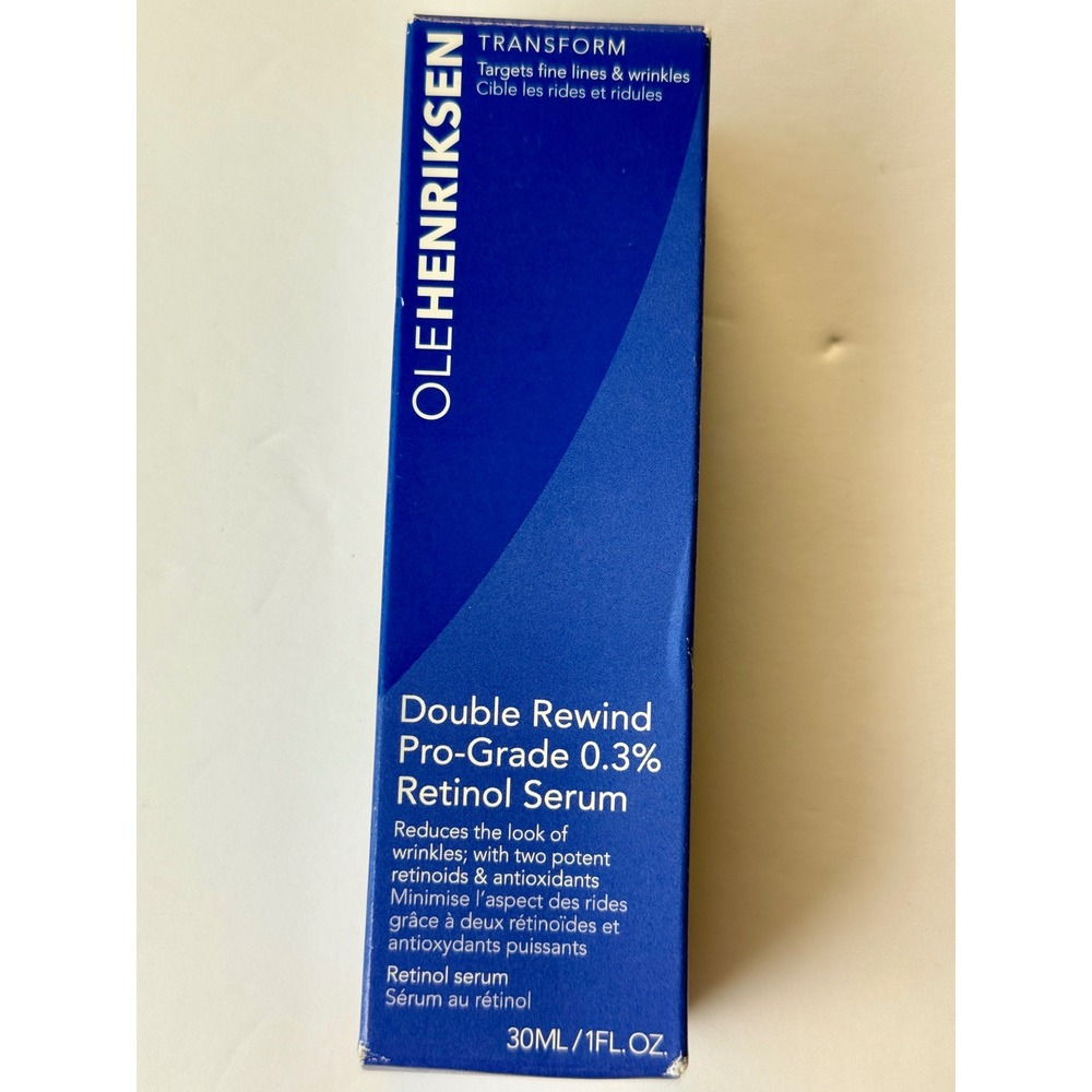 OleHenriksen Double Rewind Pro-Grade 0.3% Retinol Serum 1oz 30ml Anti-Aging New